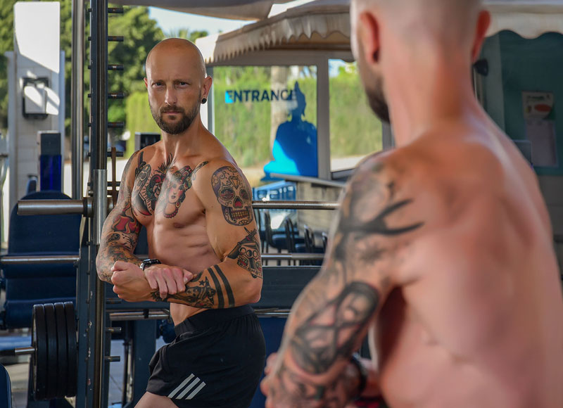 Imagefotos für einen Personal Trainer